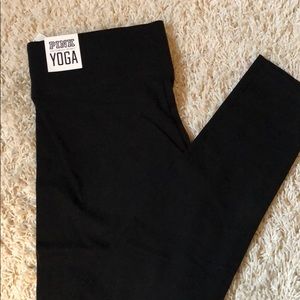NWT VS Pink | Flat Legging | Black, S